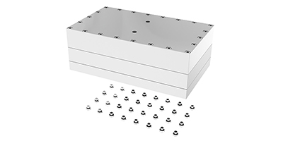 Hileras para hilatura de fibra de membrana hueca para fabricación de membranas de hemodiálisis NIPS de 128 orificios